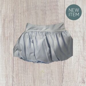 NWT GLAM BLUE BUBBLE SKIRT LARGE BUILT IN SHORTS